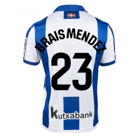 Real Sociedad Brais Mendez #23 Hjemme skjorte 2024-25 Kortermet